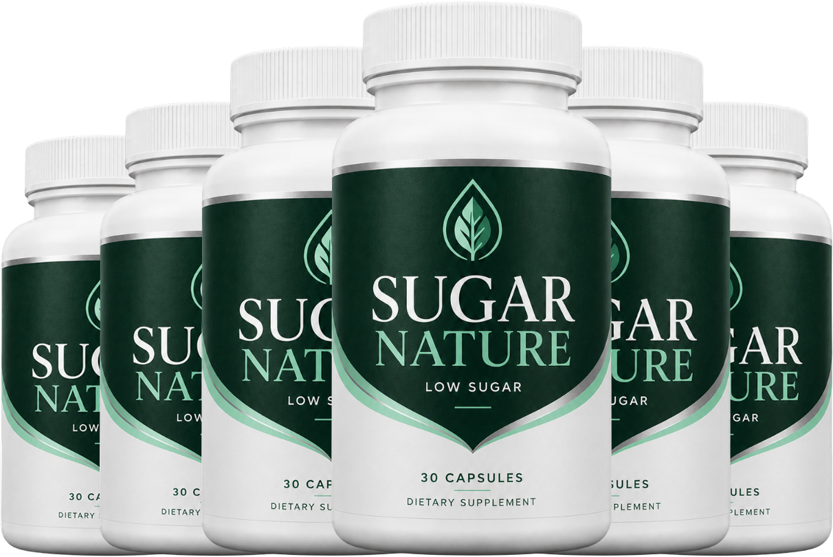 Sugar Nature six bottle supply pack blood sugar support